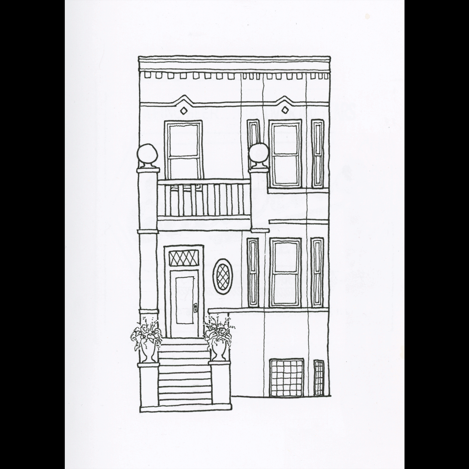 Personal Project: History of Maxwell Street Market. Chicago Two-Flat.